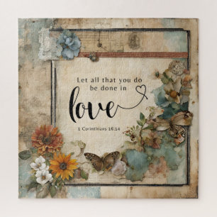Let All That You Do Be Done in Love - Corinthians Jigsaw Puzzle