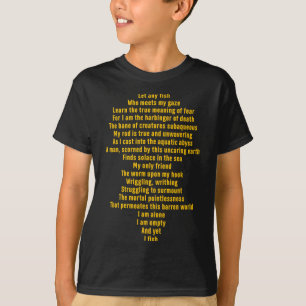 Let Any Fish Who Meets My Gaze Funny Quote T-Shirt