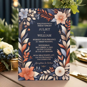 Let Budget Cheap Outdoor Stylish Navy Blue Wedding