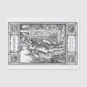 Let down your hair! tissue paper