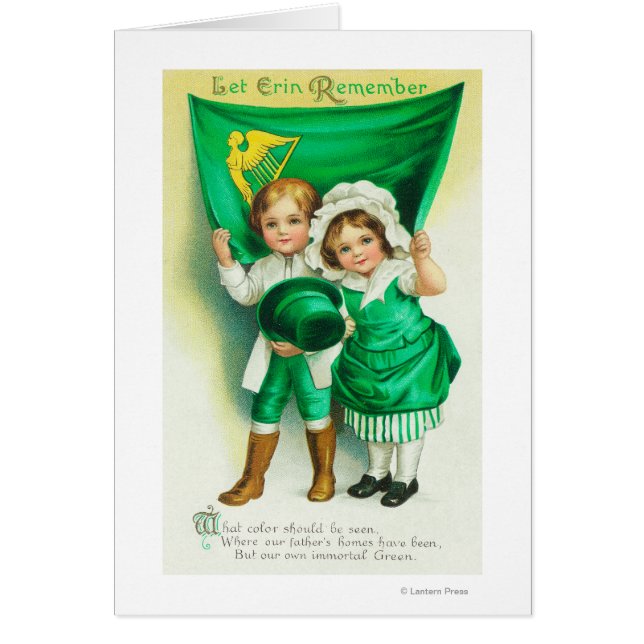 Let Erin Remember Couple Holding a Flag (Front)