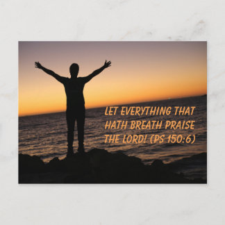 Let Everything That Hath Breath Postcard