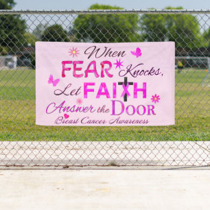 Let FAITH Answer the Door Banner