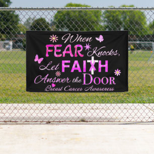 Let FAITH Answer the Door Banner