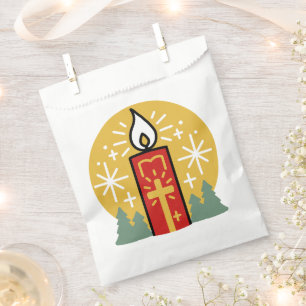 Let Faith Be Your Brightest Star Candle Art Favour Bags