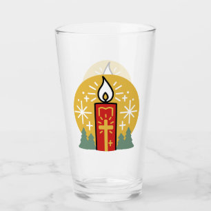 Let Faith Be Your Brightest Star Candle Art Glass