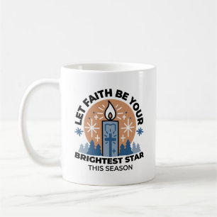 Let Faith Shine Bright: Winter Theme Coffee Mug