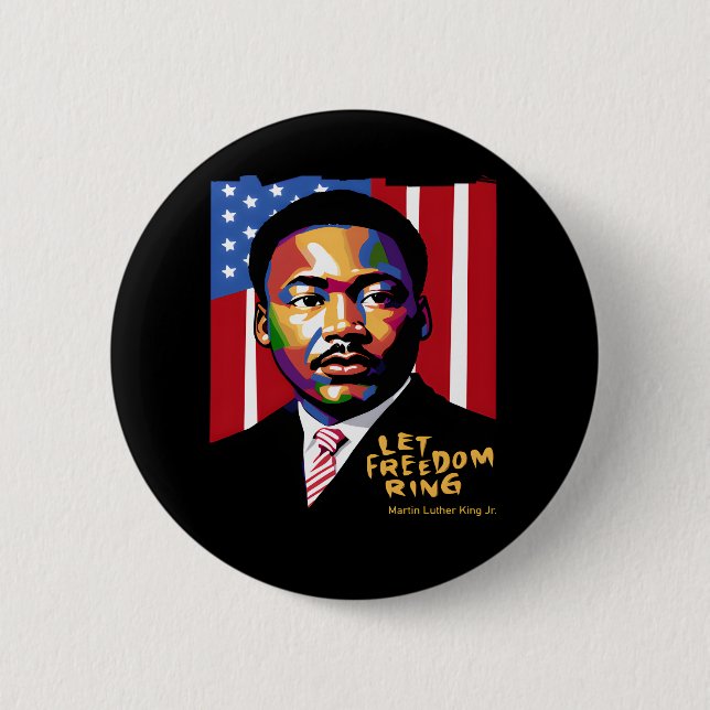 Let Freedom Ring Funny Quote 6 Cm Round Badge (Front)