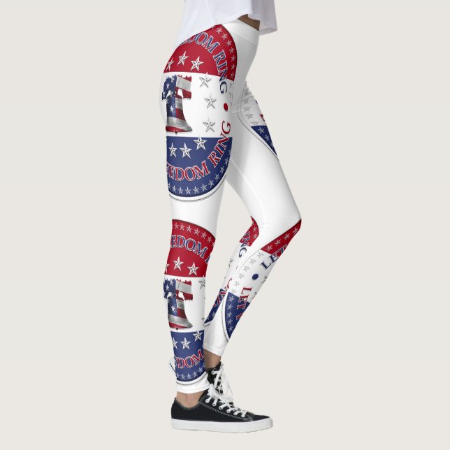 Let Freedom Ring Leggings (Right)
