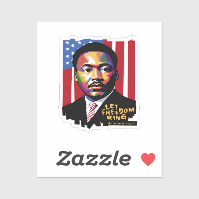 Let Freedom Ring, MLK Quote, Black History (Sheet)