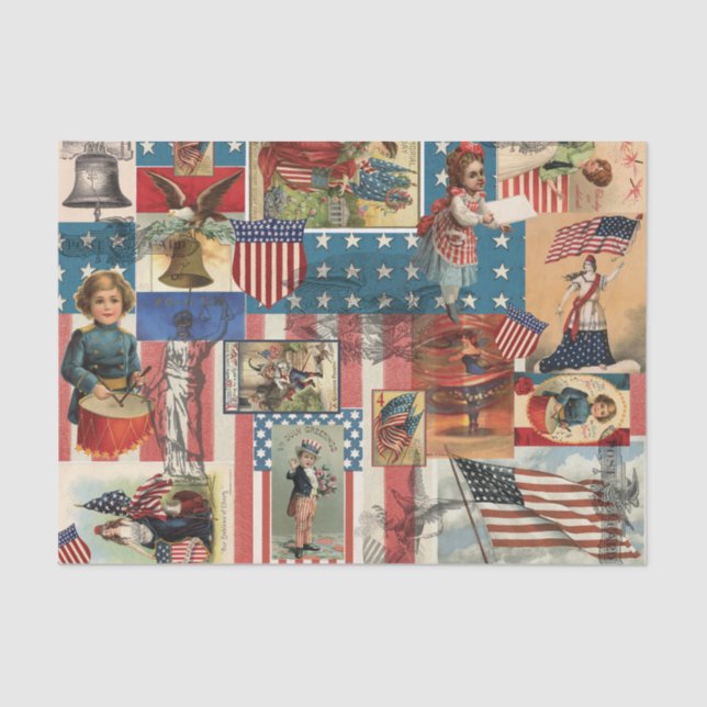 Let Freedom Ring Tissue Paper (Front)