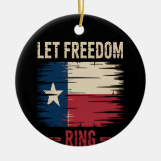 Let Freedom Ring Viral Sloth Ceramic Tree Decoration