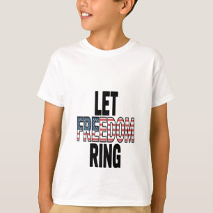 Let Freedom Ring Viral Sloth T-Shirt
