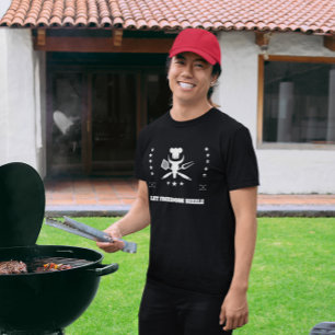Let Freedom Sizzle Patriotic BBQ Tri-Blend Shirt