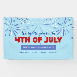 Let Freedom Sparkle! - 4th of July Banner