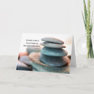 Let Go Greeting Card