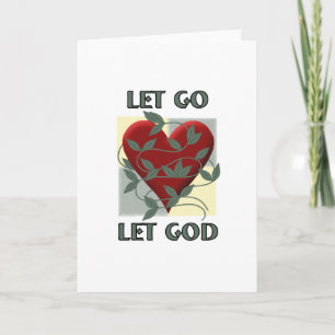 Let Go Let God Card