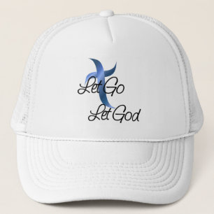 Let Go Let God Christian Trucker Hat
