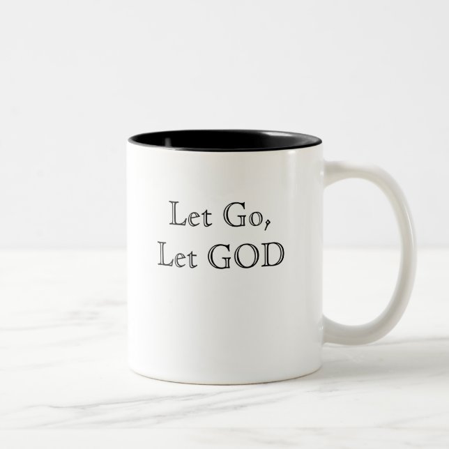 Let Go, Let GOD Mug (Right)
