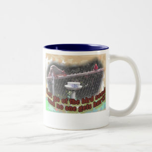 Let go - no one gets Hurt Two-Tone Coffee Mug