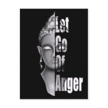 Let Go of Anger – Buddha Mindfulness Quote T-Shirt