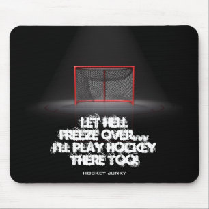 LET HELL FREEZE OVER MOUSE MAT