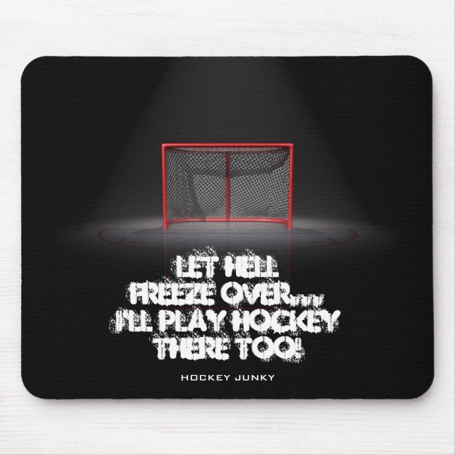 LET HELL FREEZE OVER MOUSE MAT (Front)
