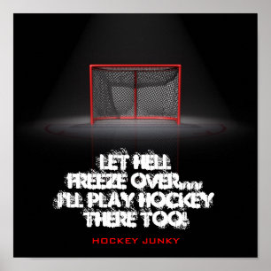 LET HELL FREEZE OVER POSTER