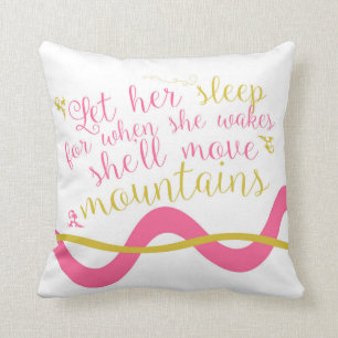 Let Her Sleep Pillow