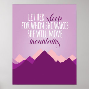 Let Her Sleep Print