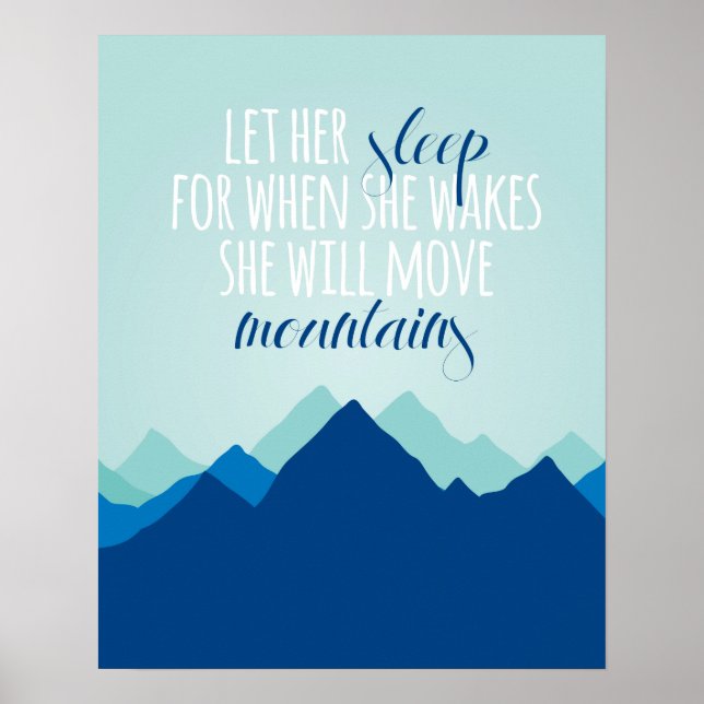 Let Her Sleep Print (Front)