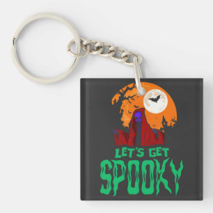 let is get spooky key ring