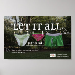 Let It All Hang Out Poster