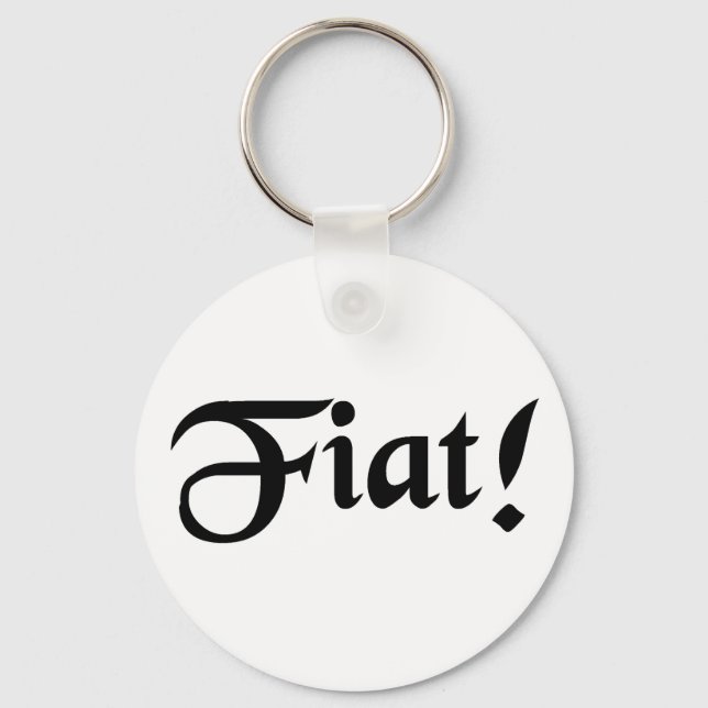 Let it be done! key ring (Front)