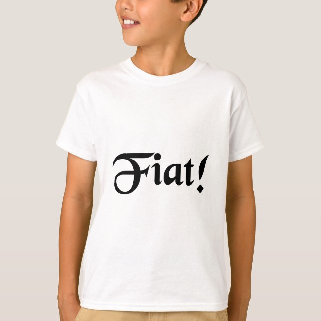 Let it be done! T-Shirt (Front)