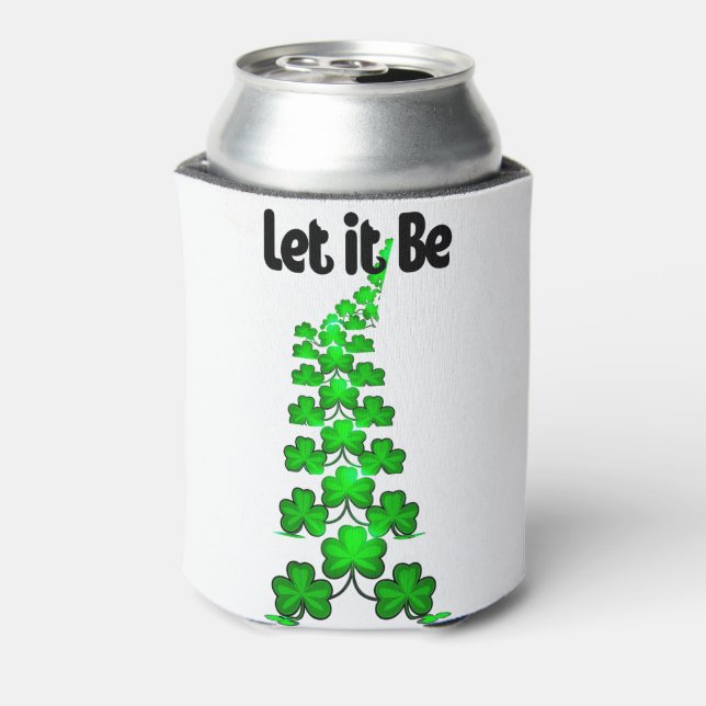 Let it Be lucky leaf Can Cooler (Can Back)