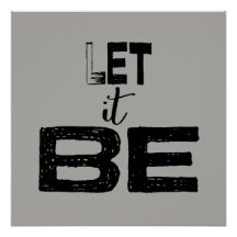Let It Be Poster