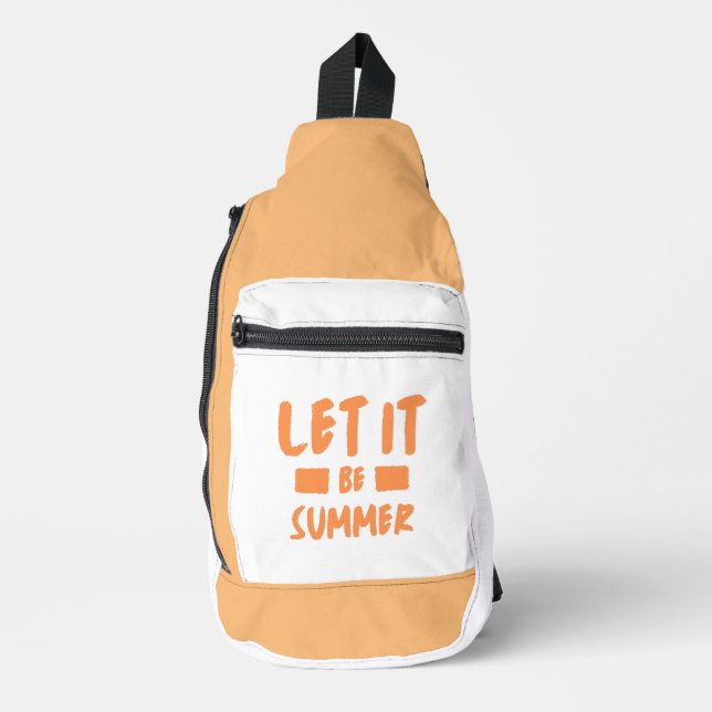 let it be summer sling bag (Front)