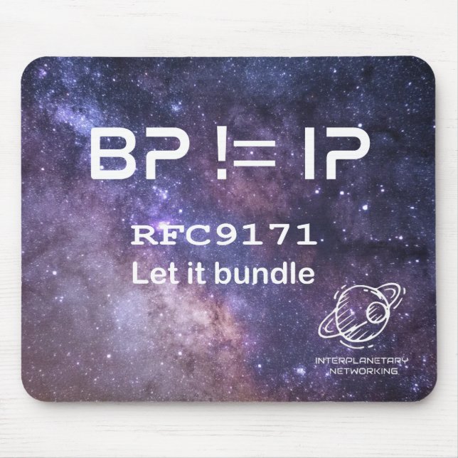 Let it Bundle Pad Mouse Pad (Front)