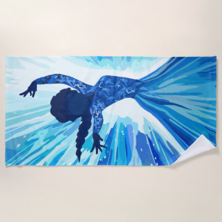 Let It Go Beach Towel