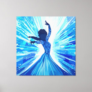 Let It Go Canvas Print