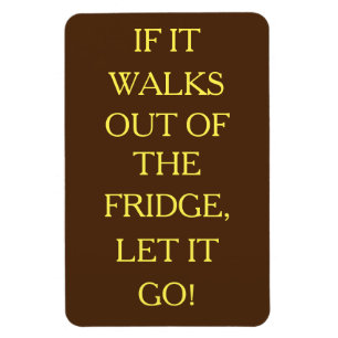 Let it Go! Flexible Photo Magnet