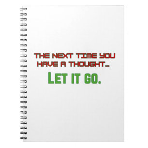 Let it go notebook