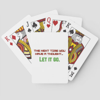 Let it go playing cards