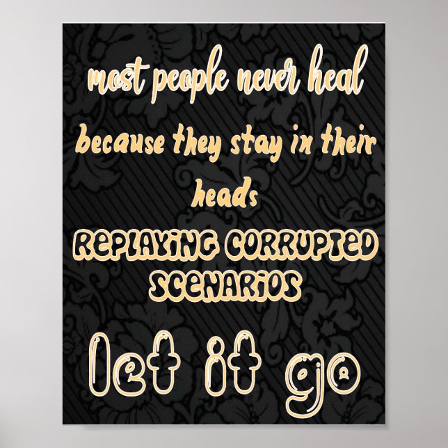 Let it go poster  (Front)