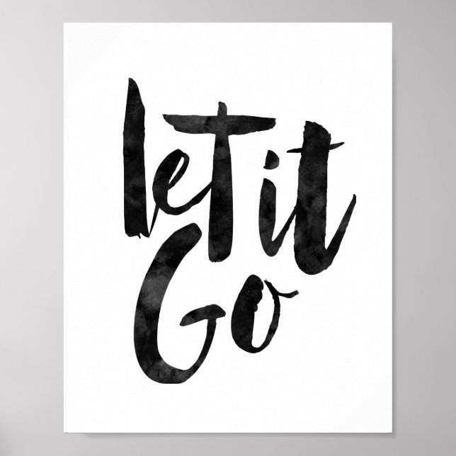 Let It Go Poster (Front)