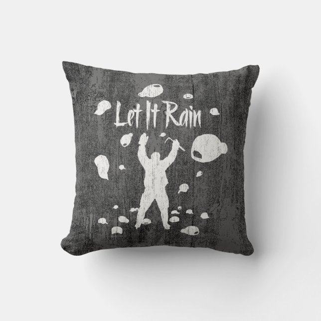 Let It Rain (Hockey) Cushion (Front)