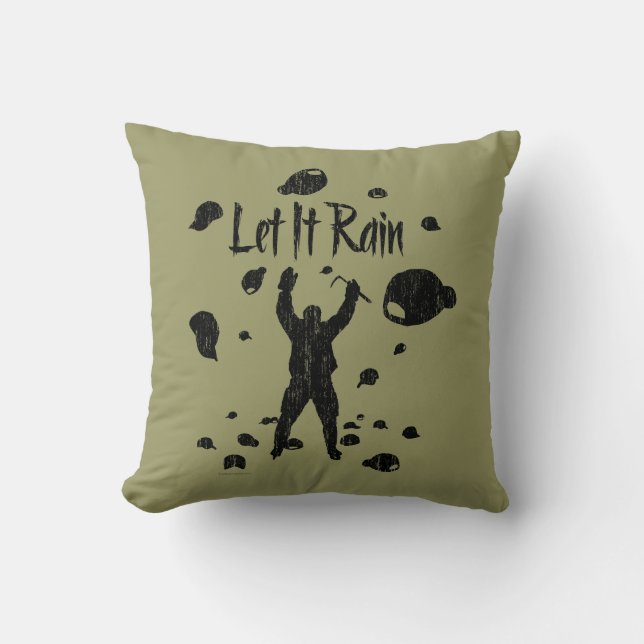 Let It Rain (Hockey) Cushion (Front)