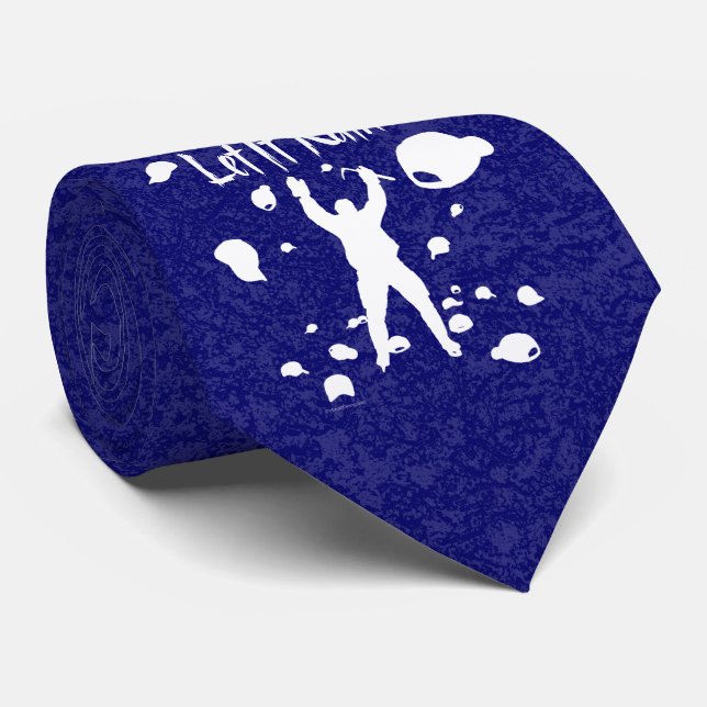 Let It Rain (Hockey) Neck Tie (Rolled)