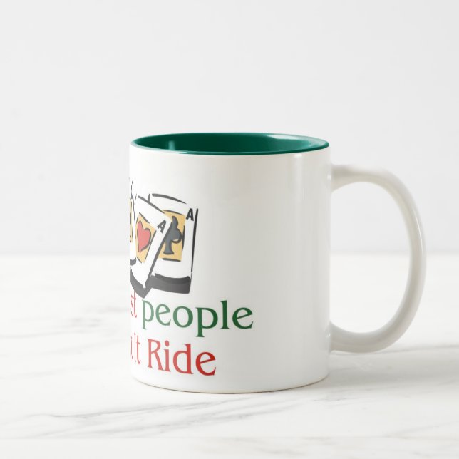 Let it Ride Lover's two tone mug (Right)